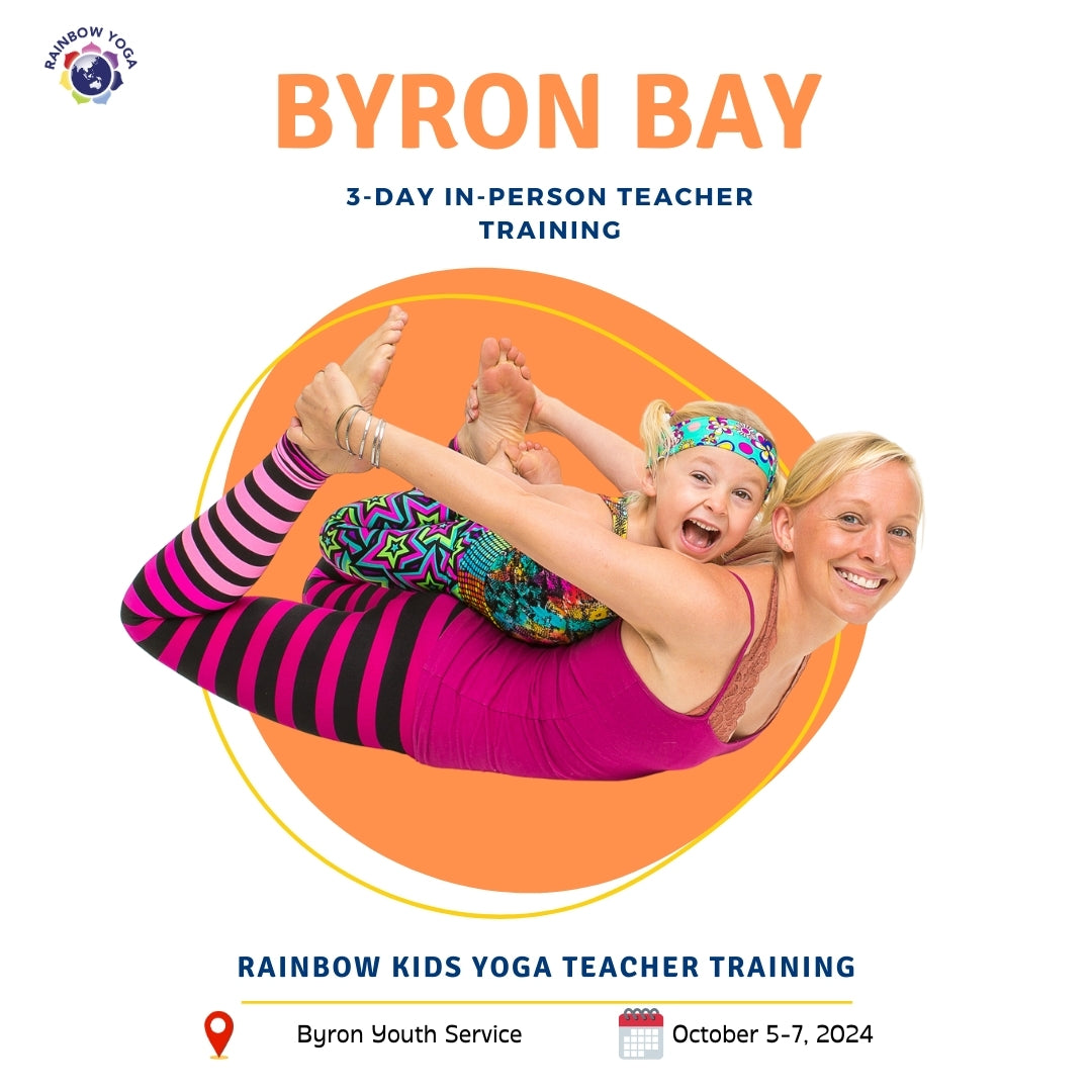 BYRON BAY 2024 Kids Yoga Teacher Training Rainbo...