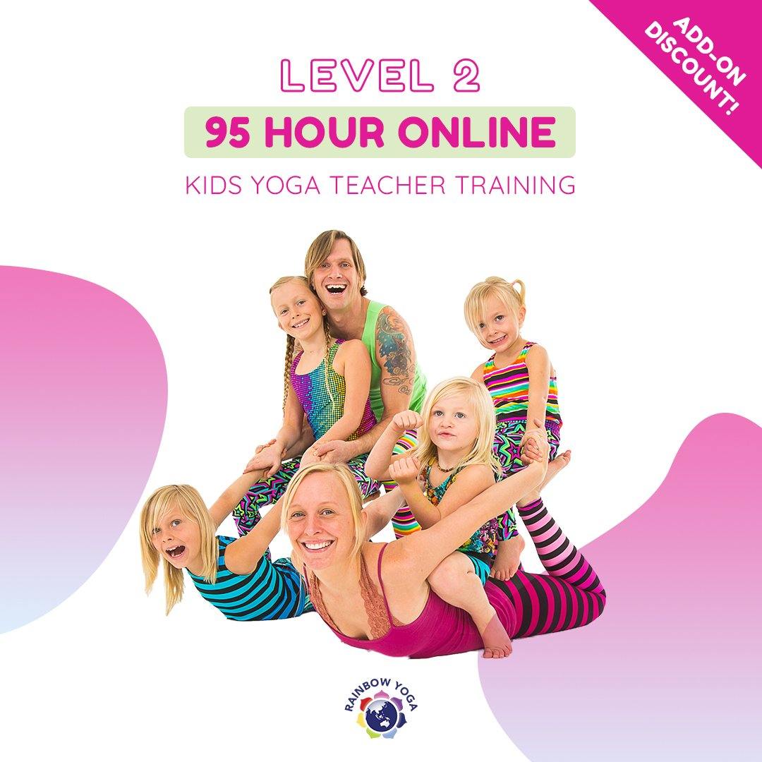 Kids Yoga Teacher Training Online Level 2- Rainbow Y